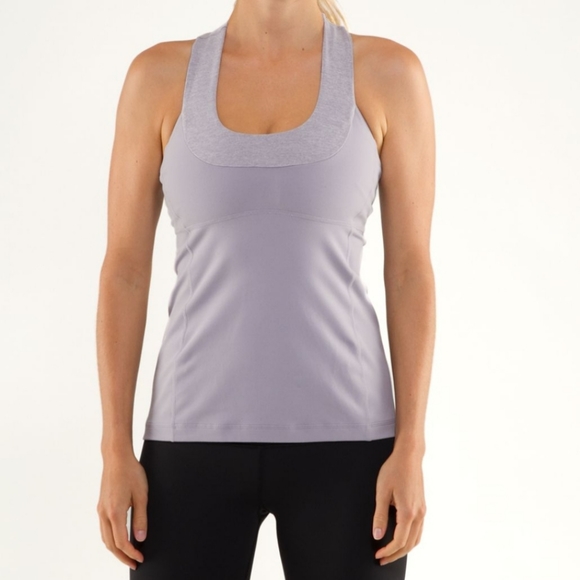 Lululemon Scoop Neck Tank, sz 6 - Picture 2 of 8